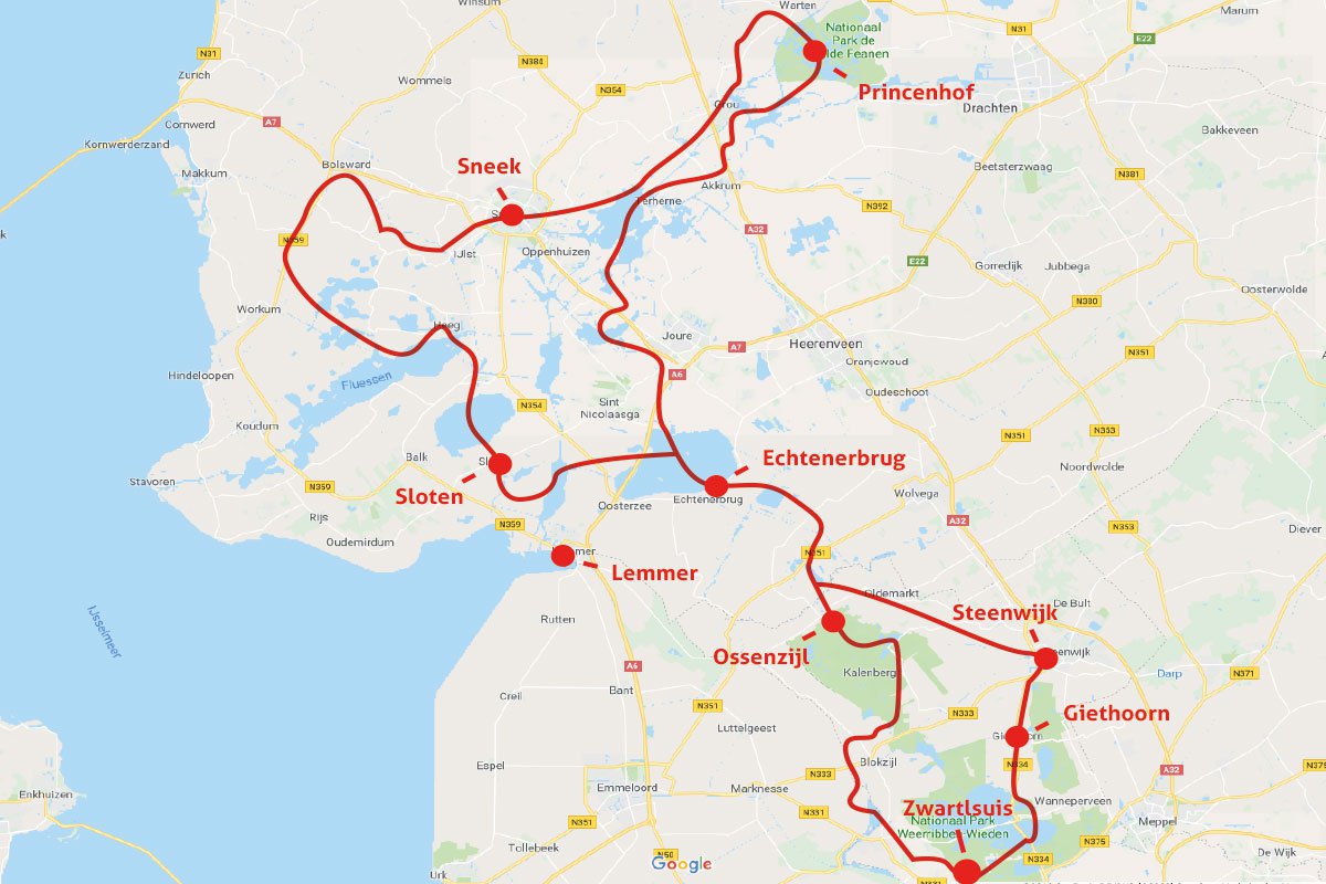 Northwest Overijssel & Friesland